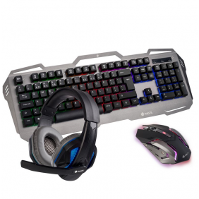 Ngs gbx-1500 kit gaming teclat + ratolí + auriculars