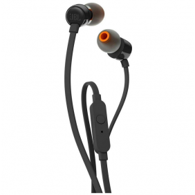 Jbl t110 auriculares con microfono negro