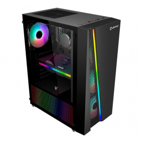 Unykach glayze rgb cristall temperat usb 3.0 negra