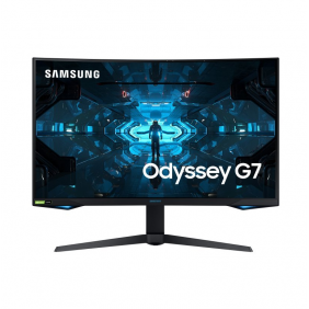 Samsung odyssey g7 lc32g75tqsrxen 31.5" qled qhd 240hz g-sync compatible curva