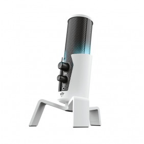 Trust gxt 258 fyru micròfon gaming 4 en 1 usb blanc