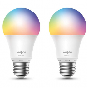 Tp-link tapo l530e bombilla inteligente led wi-fi multicolor e27 pack 2 unidades