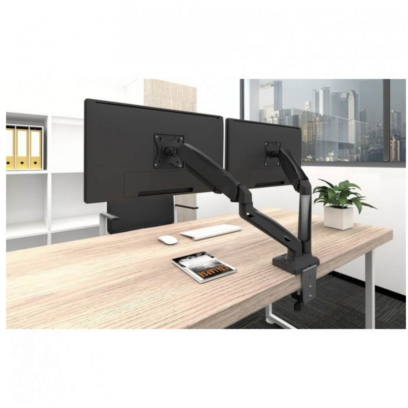 Equip soporte de mesa inclinable para monitor 13/27 vesa 100x100 max 6.5kg