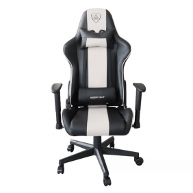 Keep out xspro racing silla gaming negro/blanco