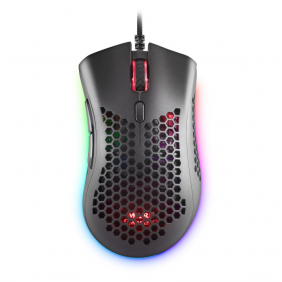 Mars gaming mmex ratón gaming rgb 32000dpi negro