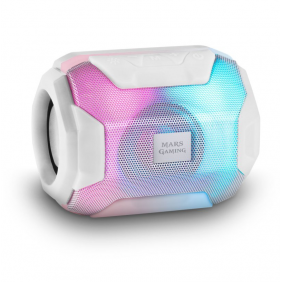 Mars gaming msbax altavoz bluetooth 10w blanco