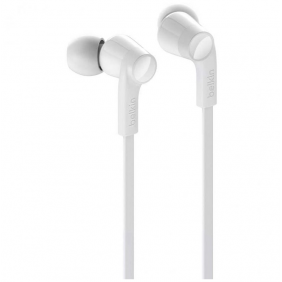 Belkin rockstar auriculares usb-c blancos