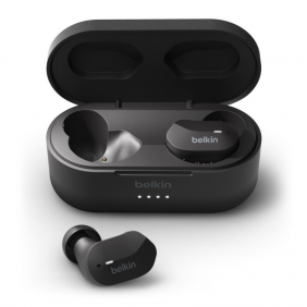 Belkin auriculares internos soundform true wireless bluetooth negro