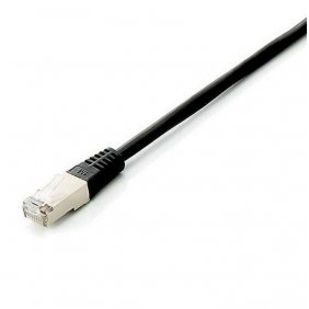 Equip cable de xarxa platinum s/ftp lliure d'halògens cat 6a 3m negre