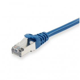 Equip cable de red platinum s/ftp libre de halógenos cat 6 0.25m azul