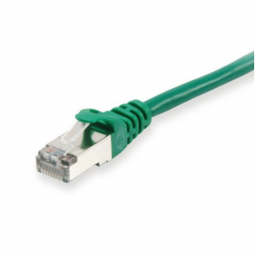 Equip cable de red platinum s/ftp libre de halógenos cat 6 0.25m verde