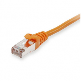 Equip cable de red platinum s/ftp libre de halógenos cat 6a 1m naranja