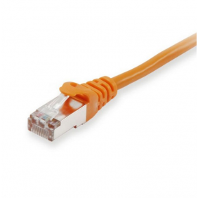 Equip cable de red platinum s/ftp libre de halógenos cat 6a 2m naranja