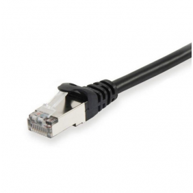Equip cable de red platinum s/ftp libre de halógenos cat 6a 1m negro
