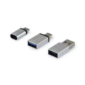 Equip adaptador usb-c otg pack 3 uds