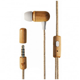 Energy sistem earphones eco auriculares con micrófono cherry wood