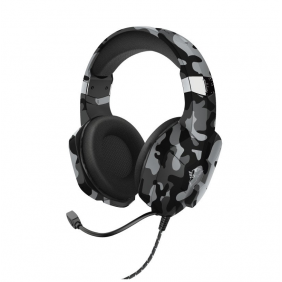 Trust gxt323k carus auriculars gaming black camo