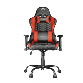 Trust gxt 708r resto silla gaming negro/rojo