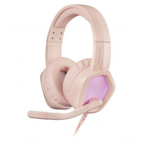 Mars gaming mh320p auriculares gaming rgb rosa