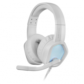 Mars gaming mh320w auriculares gaming rgb blanco