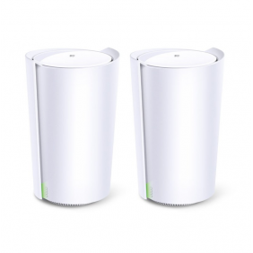 Tp-link deco x90 sistema wi-fi en malla tres bandas ax6600 pack 2 unidades