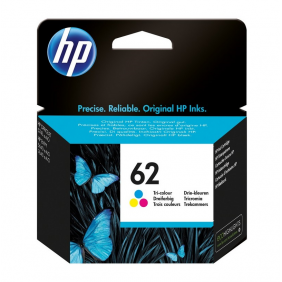 Hp 62 cartucho tinta original tricolor