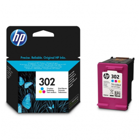 Hp 302 cartucho tinta original tricolor