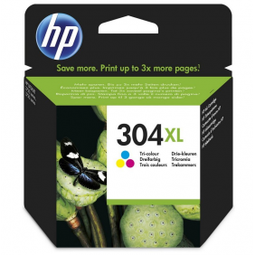 Hp 304xl cartucho de tinta original tricolor