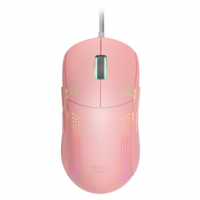 Mars gaming mmprop ratolí gaming rgb 32000 dpi rosa