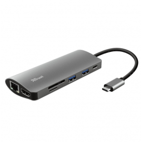 Trust dalyx hub 2xusb/usb-c/hdmi/rj-45