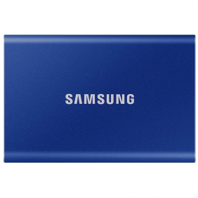 Samsung t7 disc dur ssd pcie nvme usb 3.2 1tb blau