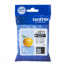 Brother lc3211bk cartutx negra negra