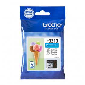 Brother lc3213c cartucho tinta xl cian