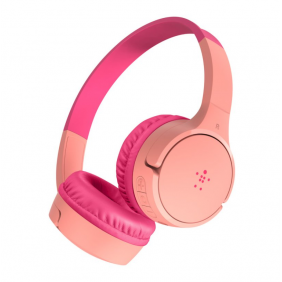 Belkin soundform mini auriculares inalámbricos para niños rosa