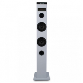 Ngs sky charm torre de sonido bluetooth 50w blanco