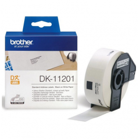 Brother dk-11201 etiqueta 29x90 mm 400 unidades