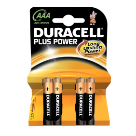 Duracell ultra power pack 4 pilas aaa 1.5v