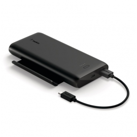 Belkin boost charge cargador portátil 10k con soporte incorporado retráctil para smartphone carga rá