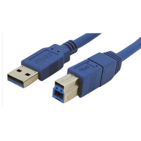 Equip cable usb3.0 am/bm 1.8m azul