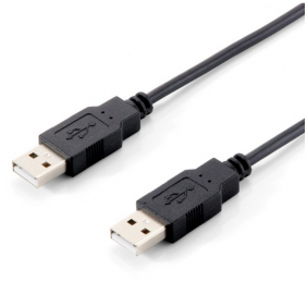 Equip cable usb 2.0 tipo a a tipo a macho/macho 1.8m