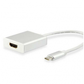 Equip cable usb tipo c macho a hdmi hembra 15cm