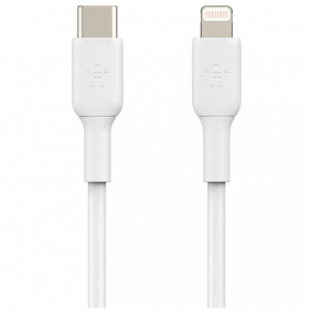 Belkin boost charge cable usb-c a lightning amb certificació mfi 1m blanc