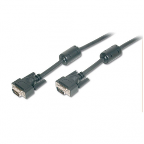 Cable vga 3coax macho/macho con ferritas 15m