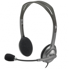 Auriculares estereo logitech h111 negro