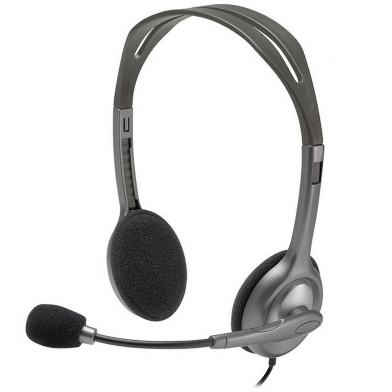 Auriculares logitech h540 - con micrófono - usb - negros