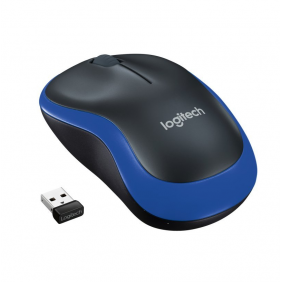 Logitech wireless mouse m185 azul