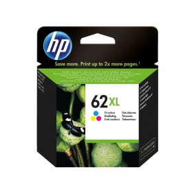 Hp 62xl cartucho tinta alta capacidad original tricolor