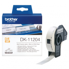 Brother dk-11204 cinta de impresión de etiquetas