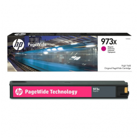 Hp 973x cartucho tinta pagewide original magenta