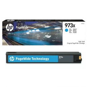 Hp 973x cartucho tinta pagewide original cyan